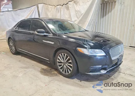 2018 Lincoln Continental Select z USA, uszkodzony, nr VIN 1LN6L9SKXJ5601064